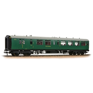34-725A SR Bulleid Brake Third Semi-Open SR Malachite Green (image for) 34-725A SR Bulleid Brake Third Semi-Open SR Malachite Green